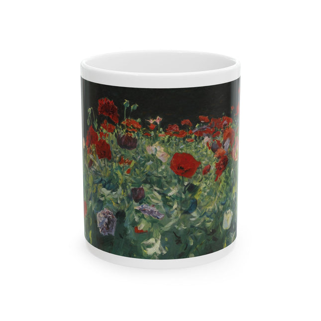A Study of Poppies for Carnation, Lily, Lily, Rose by John Singer Sargent Ceramic Mug (11oz, 15oz)