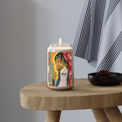 ❤️ The Lady Of The Candlelit Christmas Alcove Scented Soy Candle – Art Deco Holiday Elegance