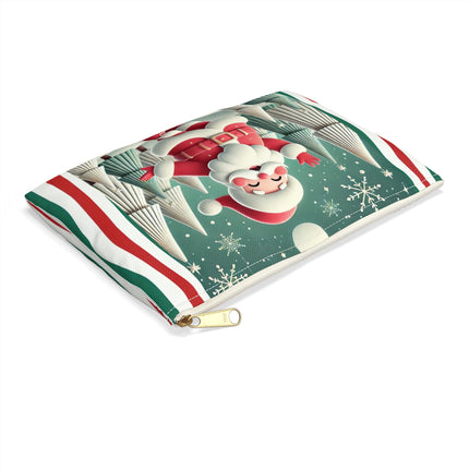 Santa's Joyful Night Accessory Pouch