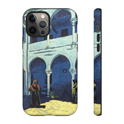 Courtyard of Moroccan Riad by George Gaudion Phone Cases