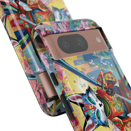 Cyberpunk Samurai Phone Cases