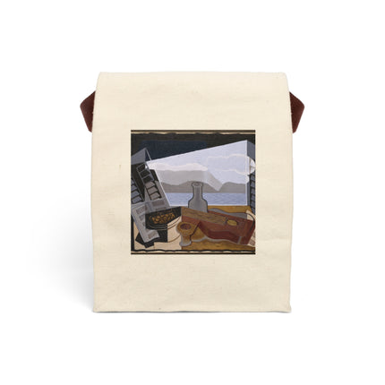 Open Window by Juan Gris Canvas Lunch Bag With Strap