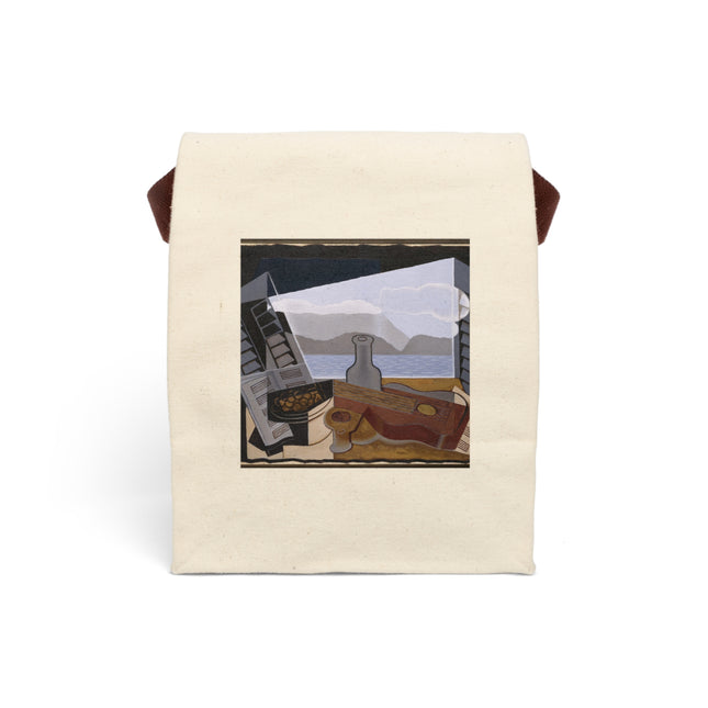 Open Window by Juan Gris Canvas Lunch Bag With Strap