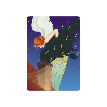 The Christmas Angel Playing Cards