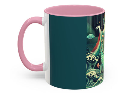 Mermaid Queen Rising from the Deep Colorful Mugs (11oz, 15oz)