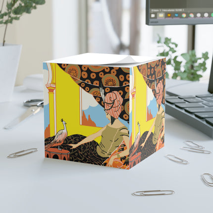 Glimpses of Opulence by Ezio Anichini Note Cube