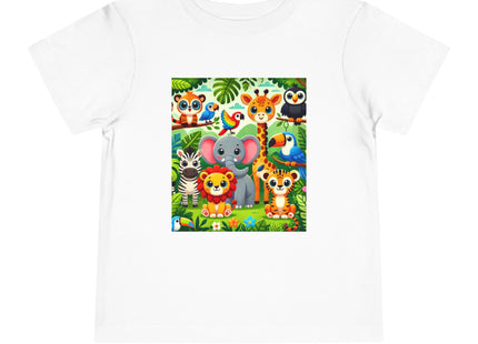 Jungle Friends Parade Toddler Short Sleeve Tee