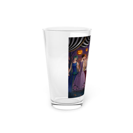 🏹🎃 Cupid's Arrow At Pumpkin Moon Manor Glass, 16oz – Romantic Halloween Charm