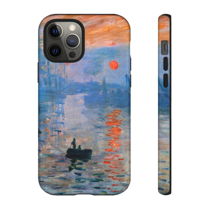 Sunrise by Claude Monet Phone Cases