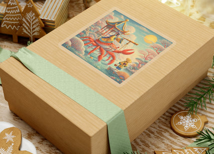 The Celestial Crab Navigator Kiss-Cut Stickers (4 Sizes)