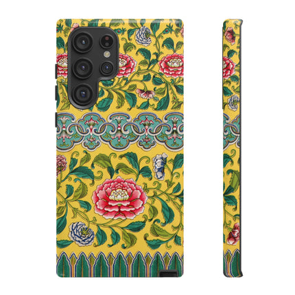 Chinese Floral Illustration by Owen Jones Phone Cases