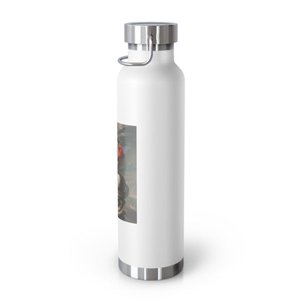 Napoleon Crossing the Alps by Jacques-Louis David Copper Vacuum Insulated Bottle, 22oz