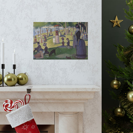 A Sunday on La Grande Jatte by Georges Seurat Matte Horizontal Posters