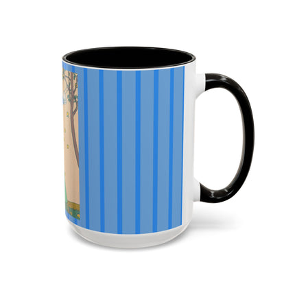 Le Verger by Georges Lepape Colorful Mugs (11oz, 15oz)