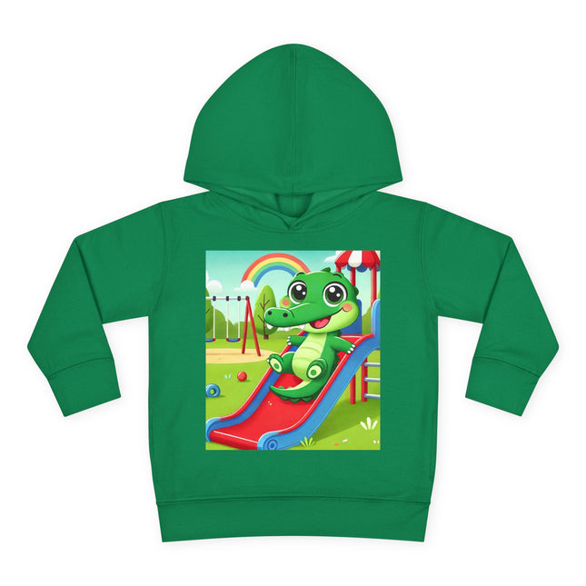 Playground Crocodile Joy Toddler Pullover Fleece Hoodie