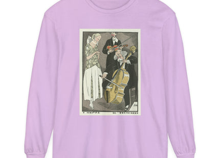 O Maitre el Relicario by Fernand Siméon Garment-dyed Long Sleeve T-Shirt
