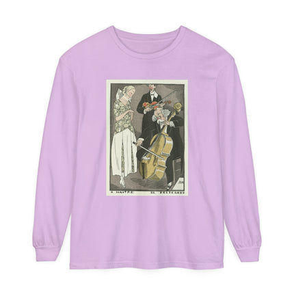 O Maitre el Relicario by Fernand Siméon Garment-dyed Long Sleeve T-Shirt