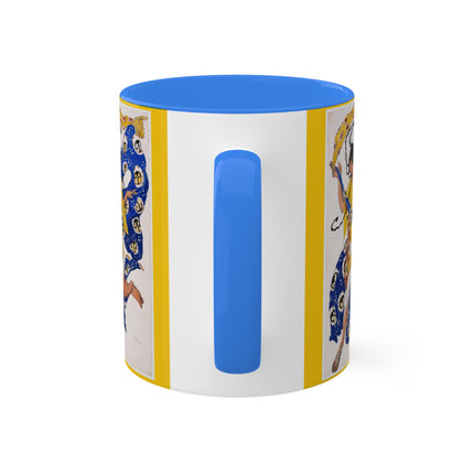 The Butterfly (Costume Design for Anna Pavlova) by Leon Bakst Colorful Mugs, 11oz
