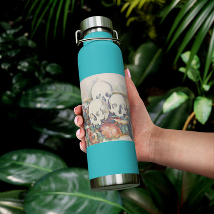 The Three Skulls by Paul Cézanne Copper Vacuum Insulated Bottle, 22oz