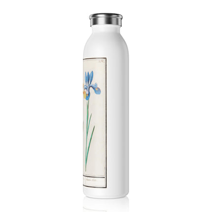 Iris, Iris sibirica by Anselmus Boëtius de Boodt Slim Water Bottle