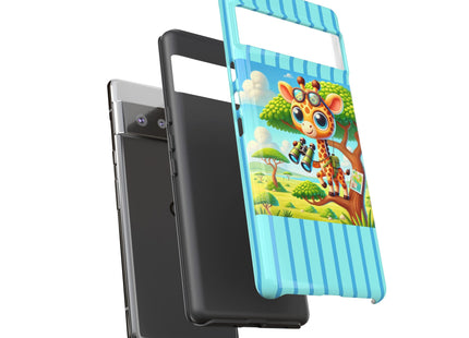 Giraffe Lookout Phone Cases