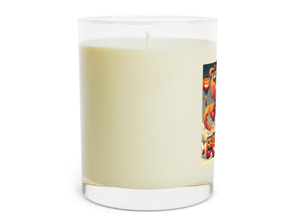 Jack-O’-Lantern Drums & The Kabuki Rabbit Scented Candle - Full Glass, 11oz