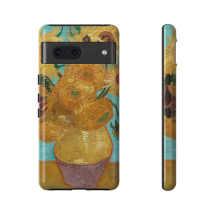 Vase with Twelve Sunflowers by Vincent Van Gogh Phone Cases