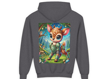 Fawn Defender Youth Heavy Blend Hooded Sweatshirt