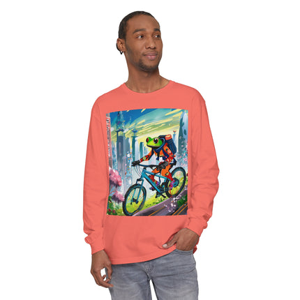 Cyberpunk Frog Long Sleeve T-Shirt
