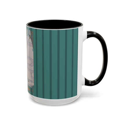 La balançoire by Georges Lepape Colorful Mugs (11oz, 15oz)