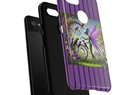 Lavender-Winged Fairy Phone Cases