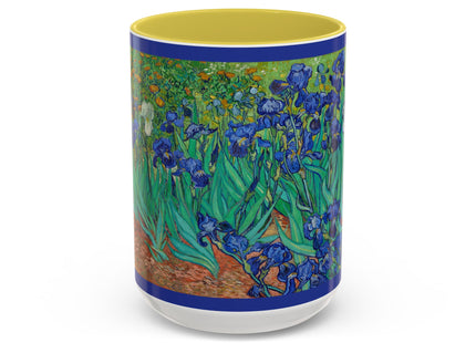 Irises by Vincent Van Gogh Colorful Mugs (11oz, 15oz)