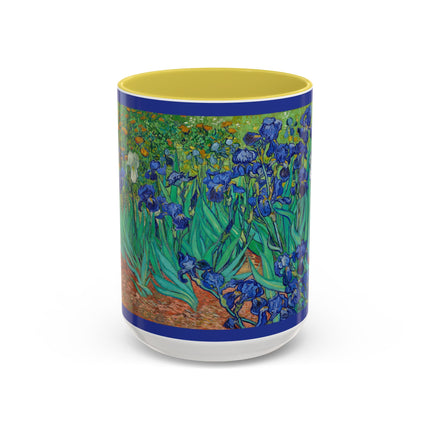 Irises by Vincent Van Gogh Colorful Mugs (11oz, 15oz)