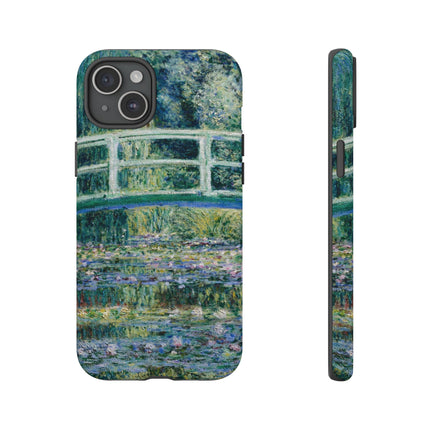 Water Lilies and Japanese Bridge by Claude Monet Phone Cases