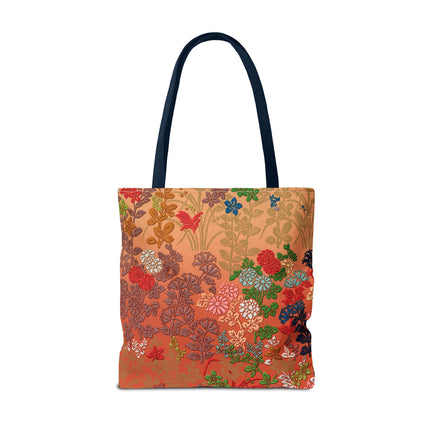 Japanese Flower Pattern by G.A. Audsley Tote Bag (AOP)