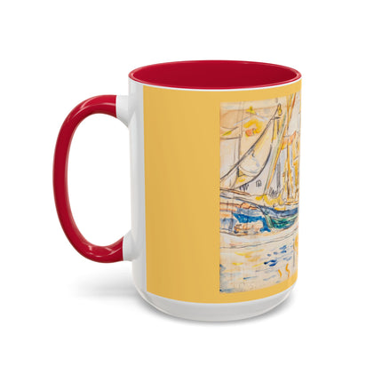 Saint-Tropez by Paul Signac Colorful Mugs (11oz, 15oz)