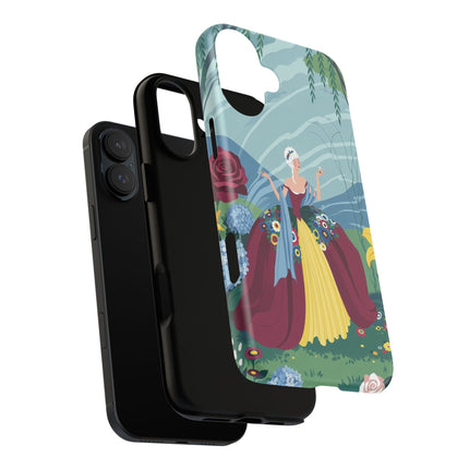 🌹🌿 The Willow Garden Promenade Phone Case – Art Deco Floral Elegance