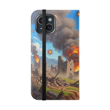 🐦✈️ The Cardinal Dive Bomber Flip Case – Bold Flight & Fearless Adventure