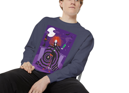 Mystic Elegance Unisex Garment-Dyed Sweatshirt
