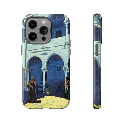 Courtyard of Moroccan Riad by George Gaudion Phone Cases