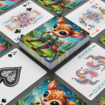 Fawn Defender Playing Cards