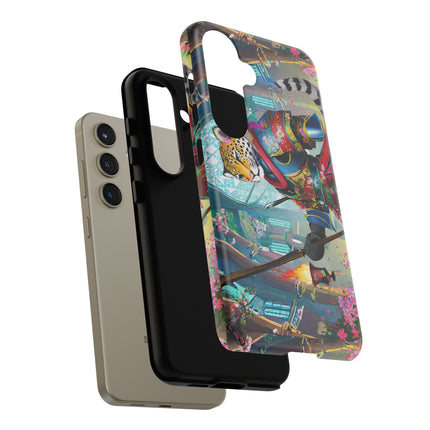 Cyberpunk Leopard Phone Cases