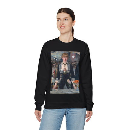 A Bar at the Folies-Bergère by Edouard Manet Heavy Blend™ Crewneck Sweatshirt
