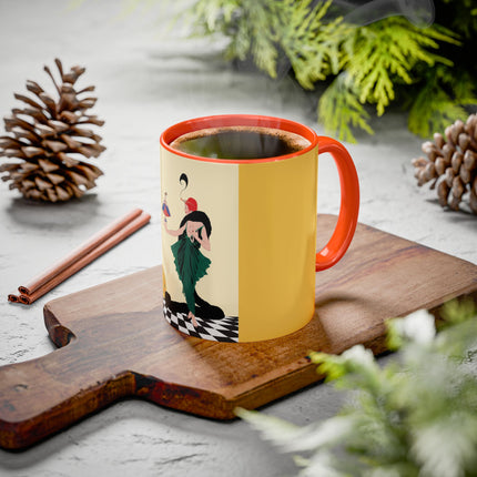 The Marionette Colorful Mugs – Theatrical Glamour & Cabaret Elegance