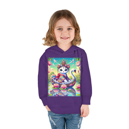 Geisha Kitten’s River Voyage Toddler Pullover Fleece Hoodie