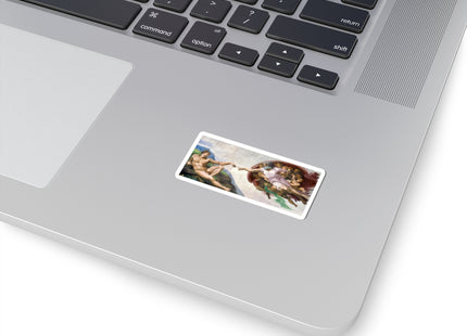 The Creation of Adam by Michelangelo Buonarroti Kiss-Cut Stickers (4 Stickers)