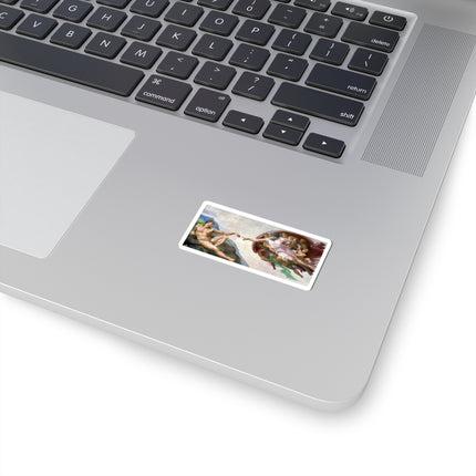 The Creation of Adam by Michelangelo Buonarroti Kiss-Cut Stickers (4 Stickers)