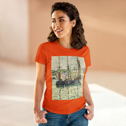 Le Trieux Paul Signac Women's Midweight Cotton Tee
