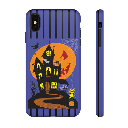 Halloween Night at the Haunted House Phone Cases