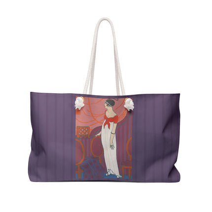 L’Entracte by Georges Lepape Weekender Bag
